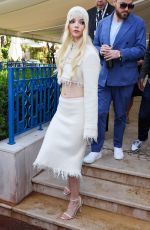 ANYA TAYLOR-JOY Leaves Martinez Hotel at 77th annual Cannes Film Festival 05/16/2024