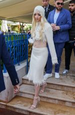 ANYA TAYLOR-JOY Leaves Martinez Hotel in Cannes 05/16/2024