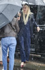 ANYA TAYLOR-JOY Out for Lunch in Sydney 04/30/2024