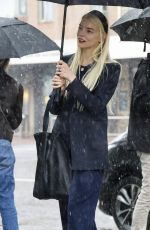 ANYA TAYLOR-JOY Out for Lunch in Sydney 04/30/2024