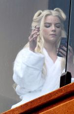 ANYA TAYLOR-JOY Rrelaxing at Her Hotel in Sydney 05/02/2024