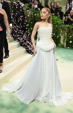 ARIANA GRANDE at Met Gala Celebrating Sleeping Beauties: Reawakening Fashion in New York 05/06/2024