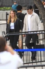 ASHLEY BENSON and Brandon Davis Arrives at L.A. Sparks Basketball Game in Los Angeles 05/24/2024
