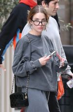 ASHLEY BENSON and Brandon Davis Heading to a Movie Theater in Century City 05/15/2024