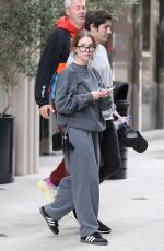 ASHLEY BENSON and Brandon Davis Heading to a Movie Theater in Century City 05/15/2024