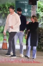 ASHLEY BENSON, Brandon Davis and Cade Hudson Arrives at Birdstreet Club in West Hollywood 05/04/2024