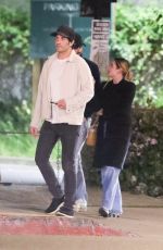 ASHLEY BENSON, Brandon Davis and Cade Hudson Arrives at Birdstreet Club in West Hollywood 05/04/2024