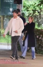 ASHLEY BENSON, Brandon Davis and Cade Hudson Arrives at Birdstreet Club in West Hollywood 05/04/2024