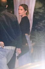 ASHLEY BENSON, Brandon Davis and Cade Hudson Arrives at Birdstreet Club in West Hollywood 05/04/2024