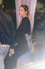 ASHLEY BENSON, Brandon Davis and Cade Hudson Arrives at Birdstreet Club in West Hollywood 05/04/2024