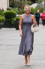 ASHLEY ROBERTS Arrives at Heart Breakfast Show in London 05/13/2024