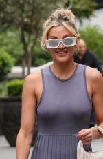 ASHLEY ROBERTS Arrives at Heart Breakfast Show in London 05/13/2024