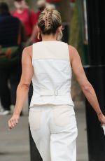 ASHLEY ROBERTS Arrives at Heart Radio in London 05/29/2024