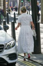 ASHLEY ROBERTS Leaves Heart Radio in London 05/07/2024