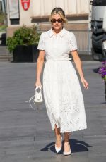 ASHLEY ROBERTS Leaves Heart Radio in London 05/07/2024