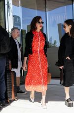 AUBREY PLAZA Leaves Marriott Hotel in Cannes 05/17/2024