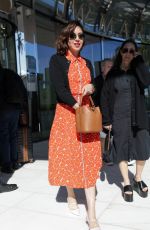 AUBREY PLAZA Leaves Marriott Hotel in Cannes 05/17/2024