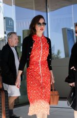 AUBREY PLAZA Leaves Marriott Hotel in Cannes 05/17/2024
