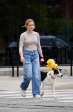 AVA PHILLIPPE Out with Her Dog in Los Angeles 05/14/2024