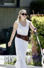 AVA PHILLIPPEE Out with Her Dog in Los Angeles 05/08/2024