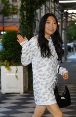 AWKWAFINA Arrives at 30th Anniversary ACE Awards at Pierre Hotel in New York 05/07/2024