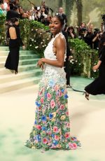 AYO EDEBIRI at Met Gala Celebrating Sleeping Beauties: Reawakening Fashion in New York 05/06/2024