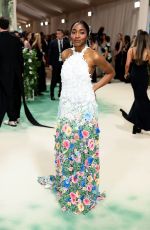 AYO EDEBIRI at Met Gala Celebrating Sleeping Beauties: Reawakening Fashion in New York 05/06/2024