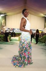 AYO EDEBIRI at Met Gala Celebrating Sleeping Beauties: Reawakening Fashion in New York 05/06/2024