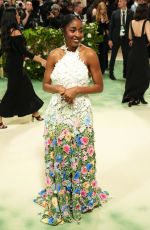 AYO EDEBIRI at Met Gala Celebrating Sleeping Beauties: Reawakening Fashion in New York 05/06/2024