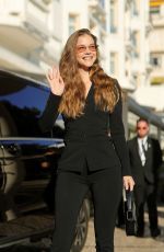 BARBARA PALVIN Arrives at Hotel Martinez in Cannes 05/17/2024