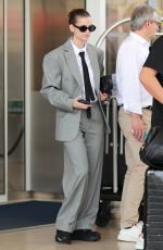 BARBARA PALVINE Leaves Hotel Martinez in Cannes 05/24/2024