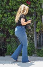 BEBE REXHA Out for Coffee and Dog Walk in Los Angeles 05/12/2024