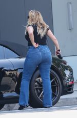 BEBE REXHA Out for Coffee and Dog Walk in Los Angeles 05/12/2024