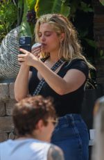 BEBE REXHA Out for Coffee and Dog Walk in Los Angeles 05/12/2024