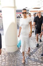BELLA HADID at Hotel Martinez in Cannes 05/23/2024
