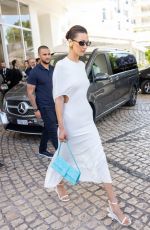 BELLA HADID at Hotel Martinez in Cannes 05/23/2024