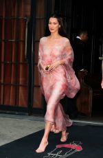 BELLA HADID Leaves Her Hotel in New York 05/04/2024