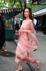 BELLA HADID Leaves Her Hotel in New York 05/04/2024