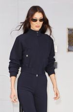 BELLA HADID Leaves Taping of Drew Barrymore Show in New York 05/01/2024