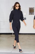 BELLA HADID Leaves Taping of Drew Barrymore Show in New York 05/01/2024