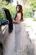 BELLA THORNE Heading to AmfAR Gala at Eden Rock 05/23/2024