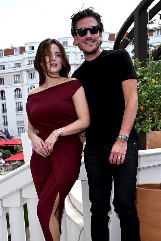 BELLA THORNE Out at 77th Cannes Film Festival 05/20/2024