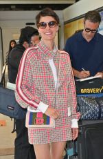 BERENICE BEJO Arrives at Nice Airport 05/23/2024
