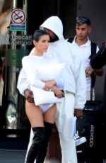 BIANCA CENSORI and Kanye West Arrives at Florence Airport 05/27/2024