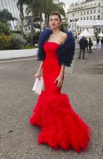 BLANCA BLANCO Leaves Grand Theater Lumiere in Cannes 05/15/2024