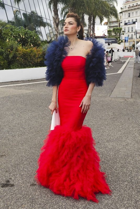 BLANCA BLANCO Leaves Grand Theater Lumiere in Cannes 05/15/2024