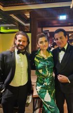 BLANCA BLANCO Poses with Vincent De Paul at Majestic Hotel at Cannes Film Festival 5/15/2024