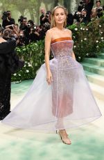 BRIE LARSON at Met Gala Celebrating Sleeping Beauties: Reawakening Fashion in New York 05/06/2024