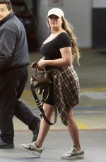 BRITTANY CATWRIGHT Arrives at Beverly Hills Attorney