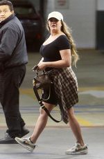 BRITTANY CATWRIGHT Arrives at Beverly Hills Attorney
